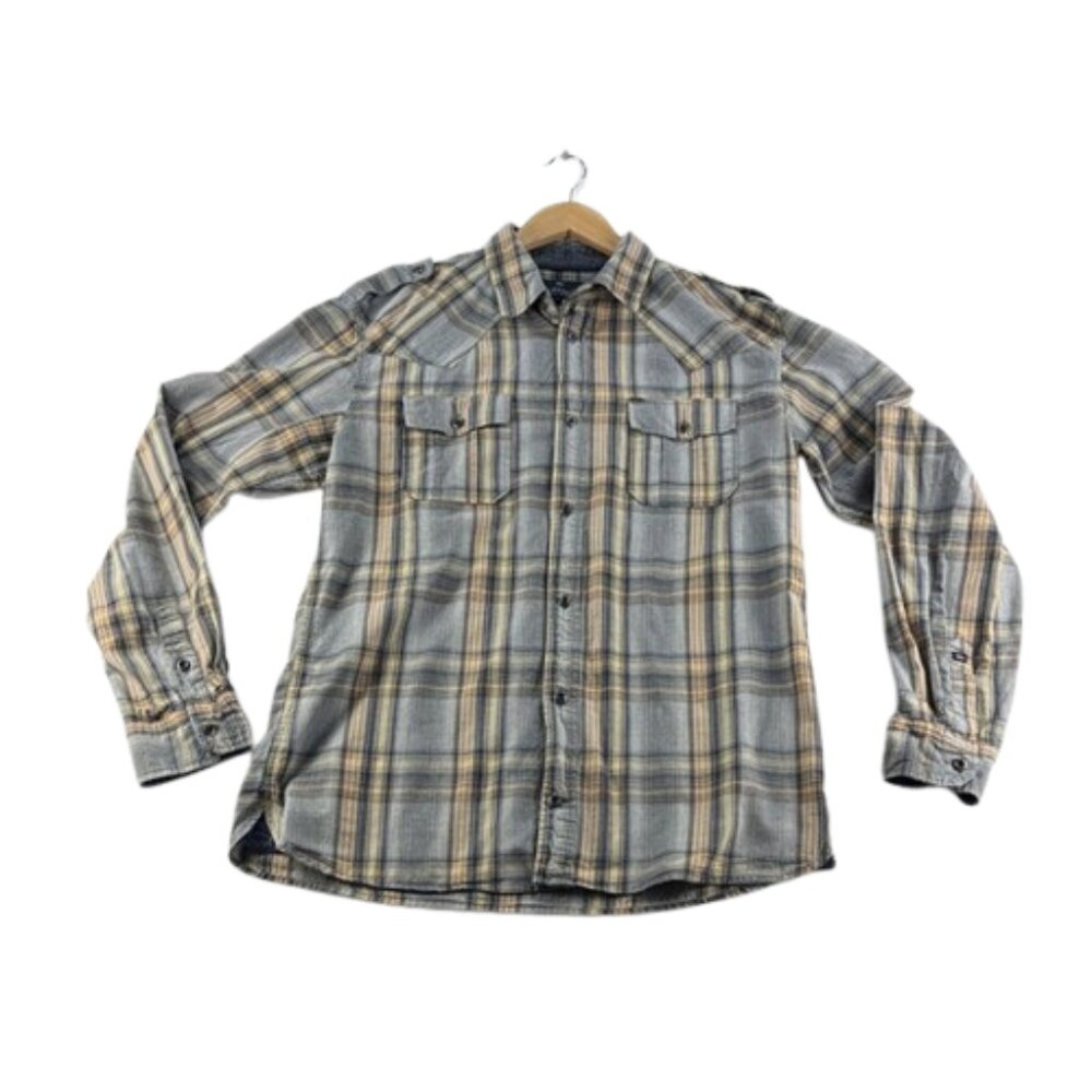 Buffalo David Bitton Button-Down Shirt – Men’s Size L